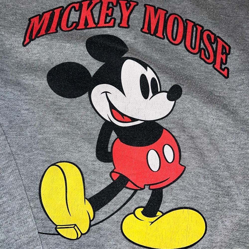 Size medium Disney Mickey Mouse sweatshirt.